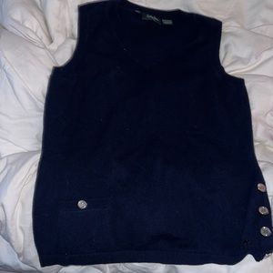 Bobby Jones cashmere vest